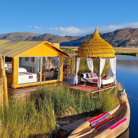 Uros Lodge Peru Puno Eksteriør bilde