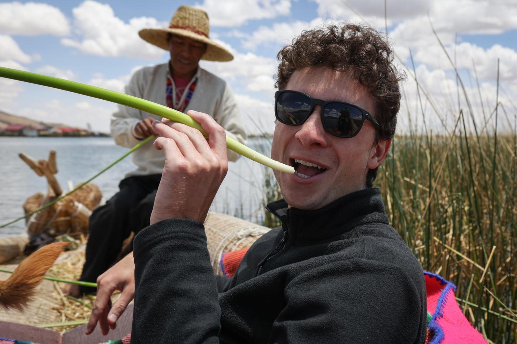 Uros Lodge Peru Puno Eksteriør bilde